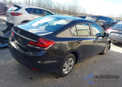 2014 Honda Civic Lx from USA, damaged, VIN 2HGFB2F52EH542241
